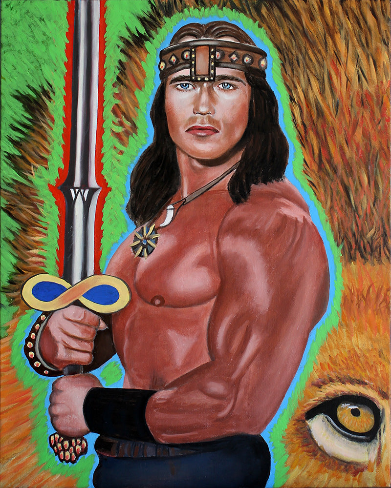 Tarot - Arnold Schwarzenegger as Strength