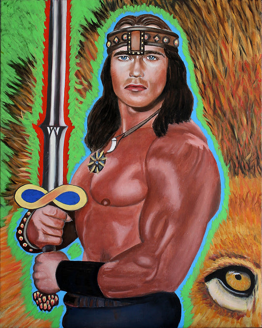 Tarot - Arnold Schwarzenegger as Strength
