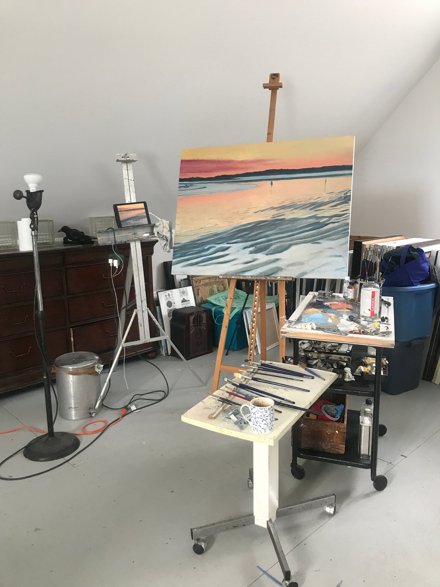 Sunset Duo in progress