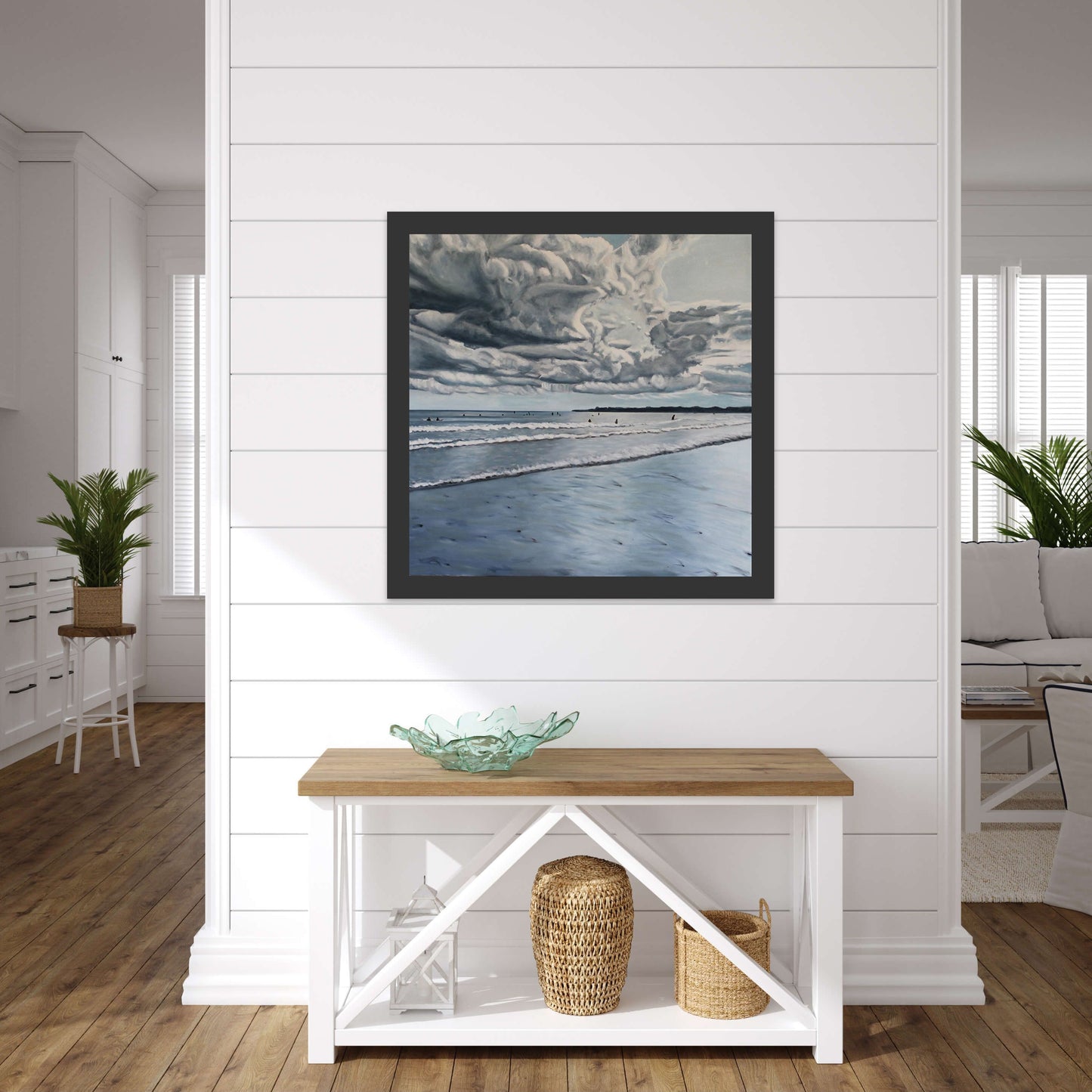 Silverscape - Maine Coast.....oil on linen - 36" x 36" - 2018