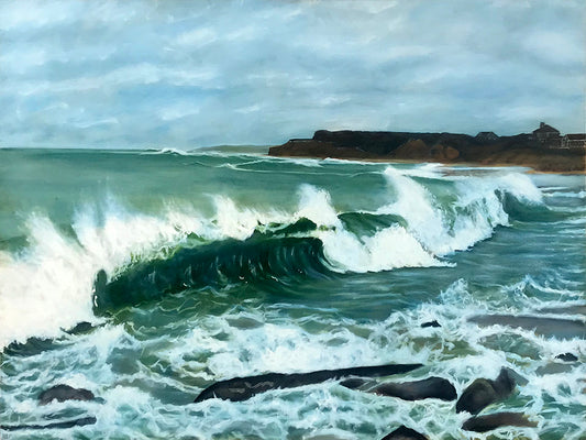 Storm Surge.....oil on linen - 36" x 48" - 2018