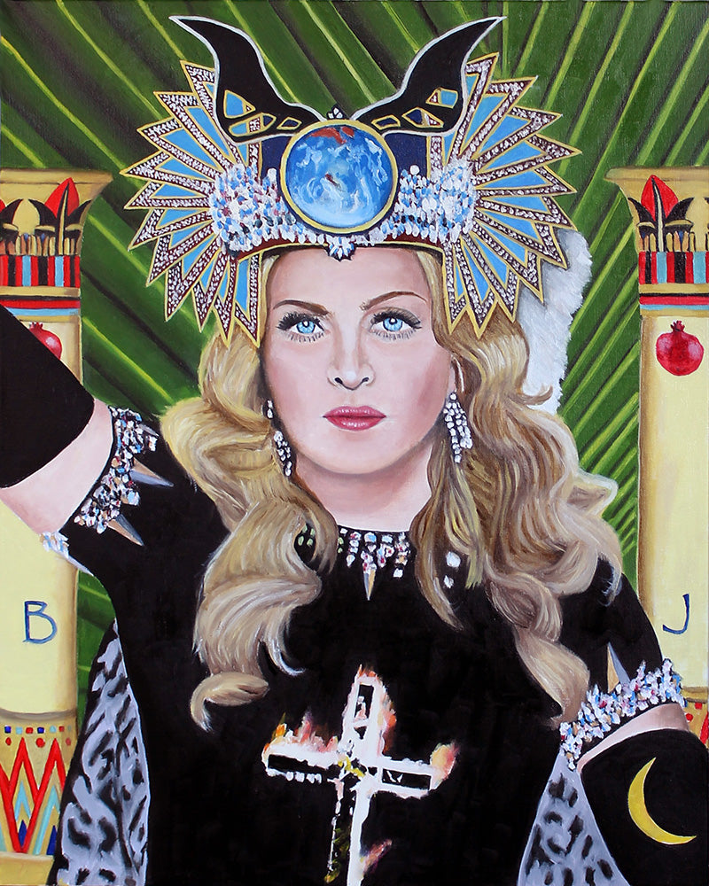 Tarot - Madonna as The High Priestess
