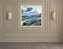 Load image into Gallery viewer, Cadillac Mountain Sunset.....oil on linen - 48&quot; x 48&quot; - 2020
